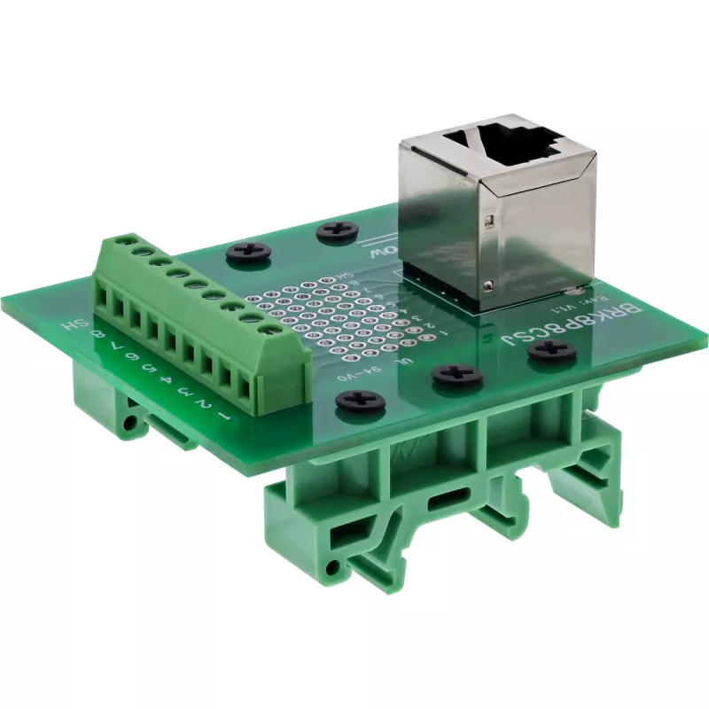 InLine 92505A kaapeliliitin RJ45 8P8C / riviliitin 9 napaa vihreä