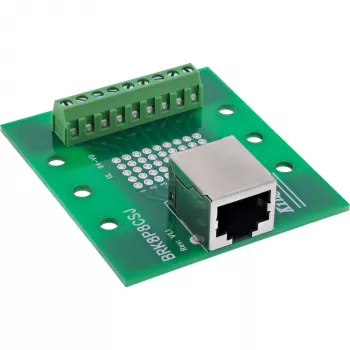 InLine 92505B RJ45-liitin riviliitin, suora, DIN-kisko