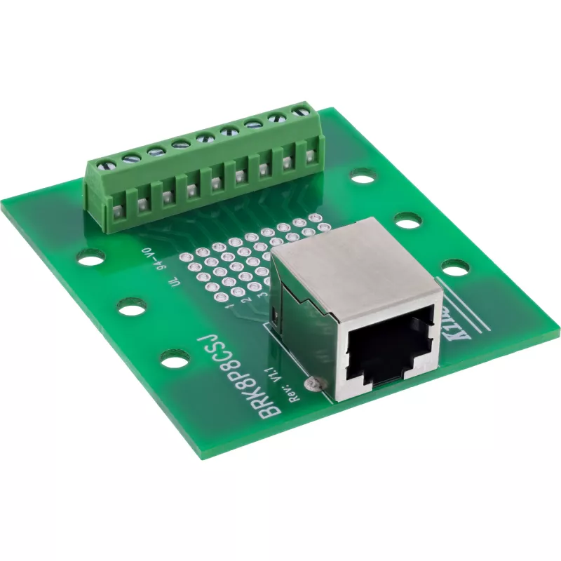 InLine 92505B RJ45-liitin riviliitin, suora, DIN-kisko