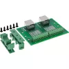 InLine 92505C kaksois-RJ45-liitin riviliitin, suora, DIN-kisko