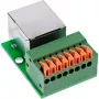 InLine 92505F johdinliitin RJ45 Cat.5e 8P8C / riviliitin, 8-napainen vihreä