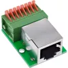 InLine 92505F johdinliitin RJ45 Cat.5e 8P8C / riviliitin, 8-napainen vihreä