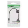 InLine 92505I johdinliitin RJ45 Cat.5e 8P8C / riviliitin, 8-napainen musta