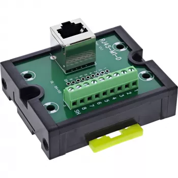 InLine 92505J johdinliitin RJ45 8P8C / riviliitin, 9-napainen, musta, vihreä