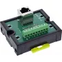 InLine 92505J johdinliitin RJ45 8P8C / riviliitin, 9-napainen, musta, vihreä