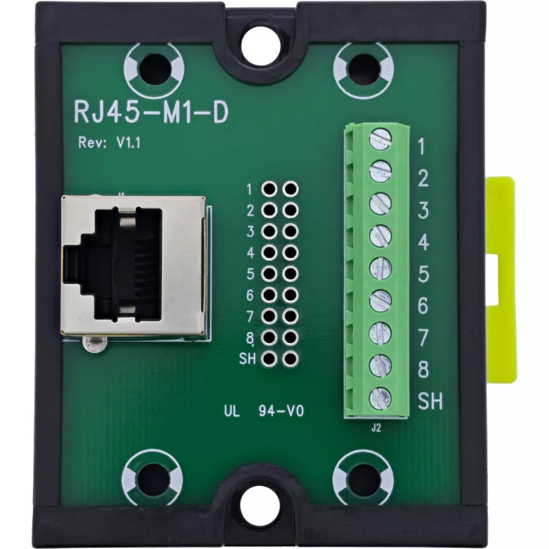 InLine 92505J johdinliitin RJ45 8P8C / riviliitin, 9-napainen, musta, vihreä