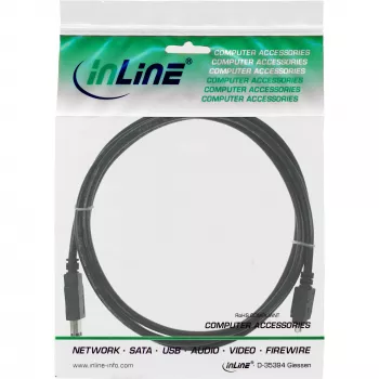 USB-kaapeli InLine 35141W — datakaapeli, malli 35141W