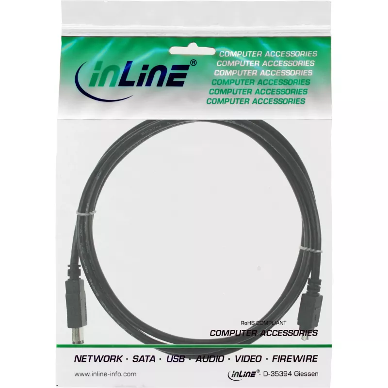 USB-kaapeli InLine 35141W — datakaapeli, malli 35141W