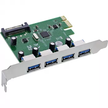 InLine 76666M liitäntäkortti/sovitin sisäinen USB 3.2 Gen 1 (3.1 Gen 1)