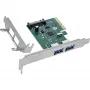 InLine 76666N liitäntäkortti/sovitin sisäinen USB 3.2 Gen 2 (3.1 Gen 2)
