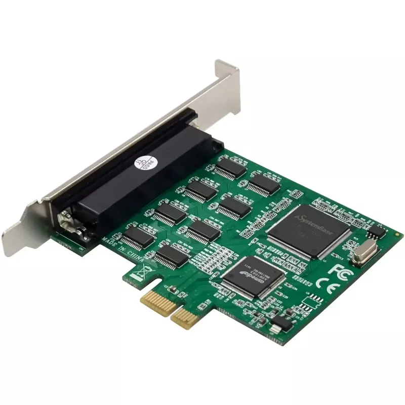 InLine 76660Z 8-porttinen RS-232 PCIe -sarjakortti