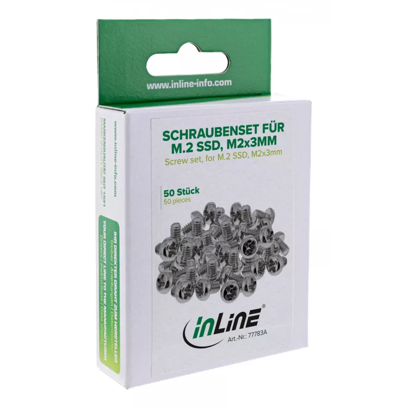 Asennussarja InLine 77783A – tarvikesarja tietokonekomponenttien asennukseen