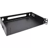 InLine 10101B 10" seinäasenteinen mini-teline, 1U, syvyys 15,2 cm, musta