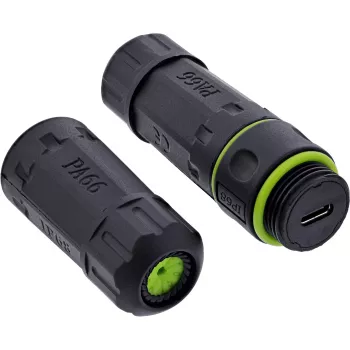 USB-kaapelin sukupuolenvaihtaja InLine 69927L — adapteri USB-liittimen suunnan kääntämiseen