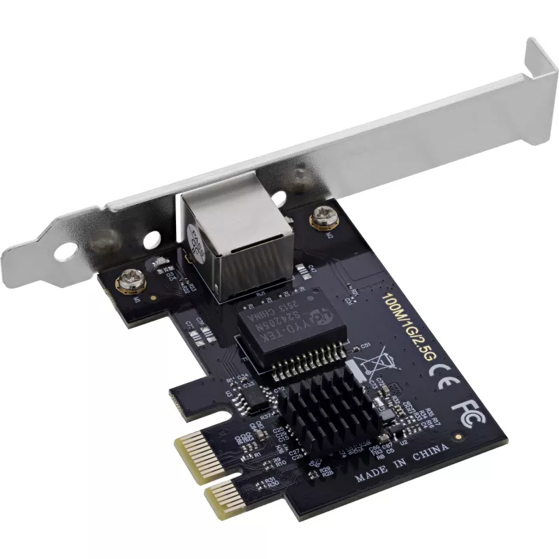 InLine 51125T verkkokortti sisäinen Ethernet 2500 Mbit/s