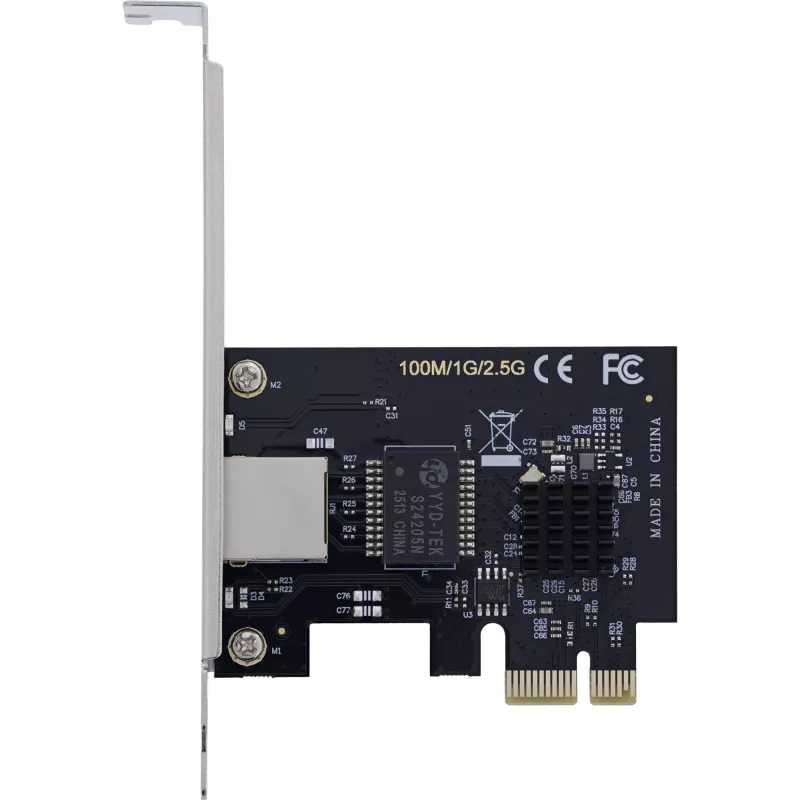 InLine 51125T verkkokortti sisäinen Ethernet 2500 Mbit/s