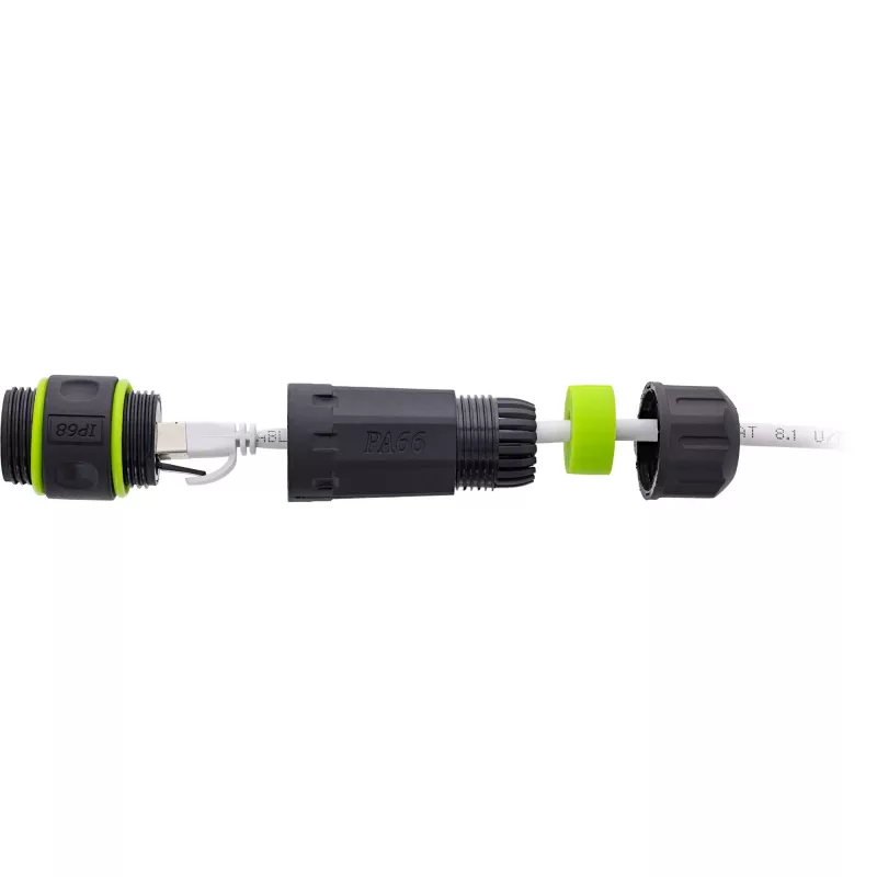 Sukupuolenvaihtoadapteri InLine 69927H – RJ45-liitintyyppi (verkkokaapeliliitin)