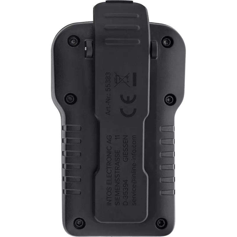 Mono kannettava kaiutin InLine 55383 — musta, elementti 2,8 cm, Bluetooth 2,4 GHz (kantama 10 m)