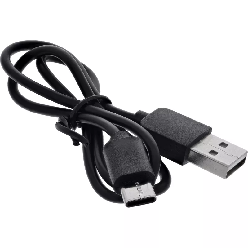 Mono kannettava kaiutin InLine 55383 — musta, elementti 2,8 cm, Bluetooth 2,4 GHz (kantama 10 m)