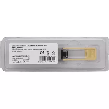 InLine 32336E verkko-lähetin-vastaanotinmoduuli kuitu 100000 Mbit/s QSFP28 850 nm