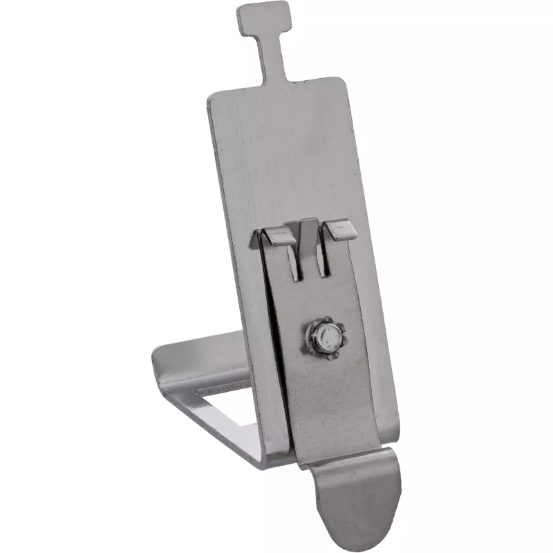 InLine 76203L Keystone SNAP-In metallimoduulin pidike, yksittäinen, DIN-kiskolle, kielekkeellä
