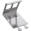 InLine 76203M Keystone SNAP-In metallimoduulin pidike, 2-paikkainen, DIN-kiskolle, kielekkeellä