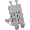 InLine 76203M Keystone SNAP-In metallimoduulin pidike, 2-paikkainen, DIN-kiskolle, kielekkeellä