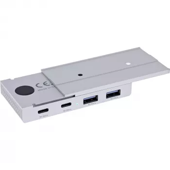 InLine 35395M USB-keskitin USB 3.2 Gen 2 (3.1 Gen 2) Type-C 10000 Mbit/s hopea