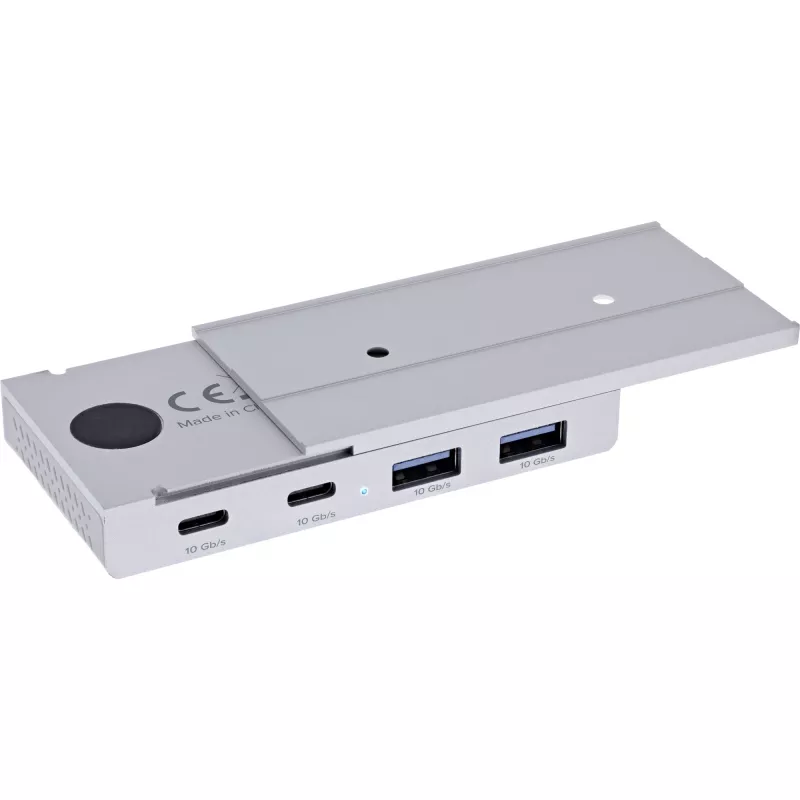 InLine 35395M USB-keskitin USB 3.2 Gen 2 (3.1 Gen 2) Type-C 10000 Mbit/s hopea