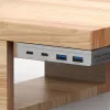 InLine 35395M USB-keskitin USB 3.2 Gen 2 (3.1 Gen 2) Type-C 10000 Mbit/s hopea
