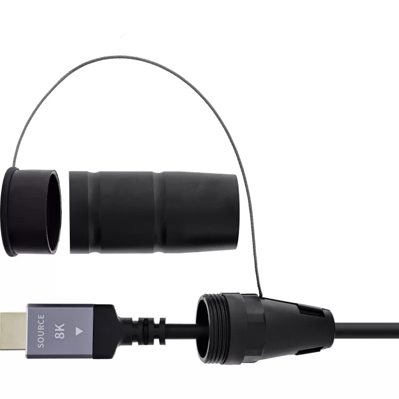 InLine 17990T HDMI-kaapeli 90 m HDMI Type-A (standardi) musta