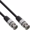 InLine BNC-videokaapeli, 12G-SDI, 4K60Hz, 75 Ohm, 3 m, 10803S