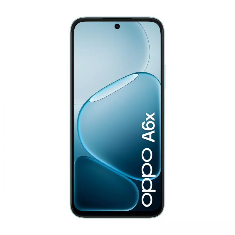 OPPO A6x 17,1 cm (6,75 tuuman) Dual-SIM Android 15 4G USB Type-C 4 GB 128 GB 6100 mAh sininen