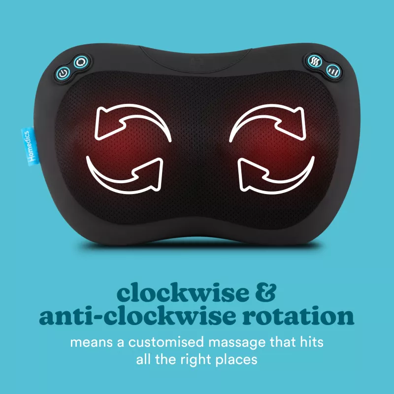 HoMedics SP-45H-EB hierontalaite selkä, jalat, niska, hartiat musta