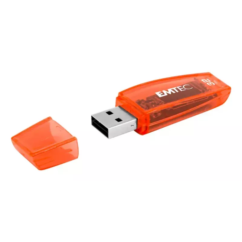 Emtec C410 Neon USB 2.0 -muistitikku 8 GB, 3 kpl:n pakkaus
