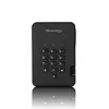 iStorage diskAshur2 256-bit 1 TB USB 3.2 turvallisesti salattu SSD-asema – musta IS-DA2-256-SSD-1TB-B
