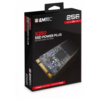 SSD-asema Emtec 256 GB M.2 Serial ATA III 3D NAND X250