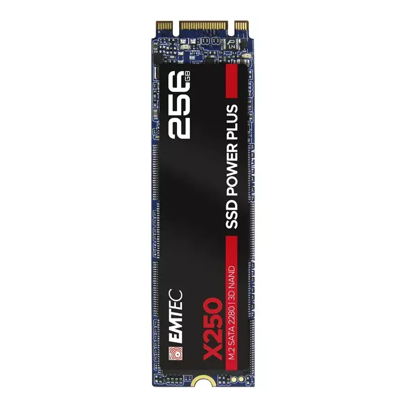 SSD-asema Emtec 256 GB M.2 Serial ATA III 3D NAND X250