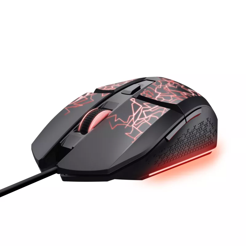Trust GXT 113 Felox -hiiri pelikäyttöön oikeakätinen USB Type-A optinen 6400 DPI