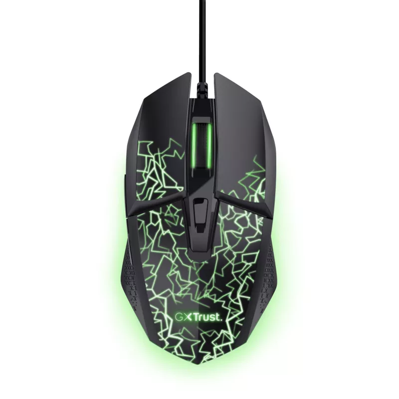 Trust GXT 113 Felox -hiiri pelikäyttöön oikeakätinen USB Type-A optinen 6400 DPI