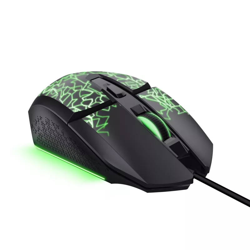 Trust GXT 113 Felox -hiiri pelikäyttöön oikeakätinen USB Type-A optinen 6400 DPI