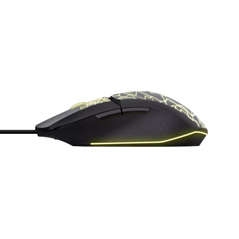 Trust GXT 113 Felox -hiiri pelikäyttöön oikeakätinen USB Type-A optinen 6400 DPI