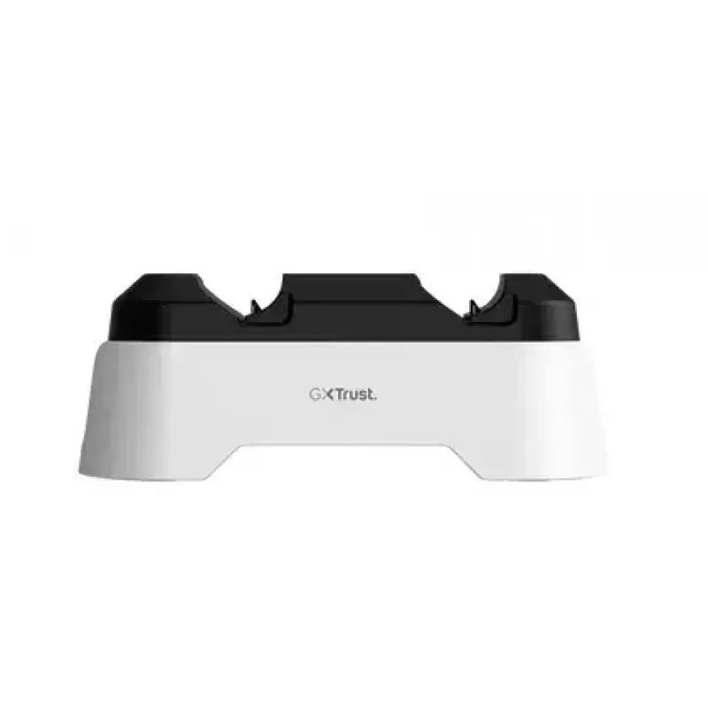 Latausteline Trust GXT 228 Dual PlayStation 5 musta valkoinen