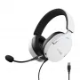 Trust GXT 490 FAYZO -kuulokemikrofoni, johdollinen, pääpanta, moottoripyörä, USB Type-A, musta, valkoinen