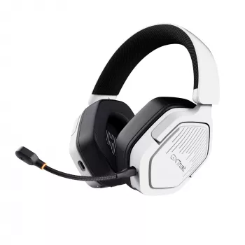 Trust GXT 493W Carus -kuulokemikrofoni johdollinen & langaton pääpanta, kypärä, pelikäyttöön USB Type-C / USB Type-A Bluetooth valkoinen