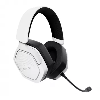Trust GXT 493W Carus -kuulokemikrofoni johdollinen & langaton pääpanta, kypärä, pelikäyttöön USB Type-C / USB Type-A Bluetooth valkoinen