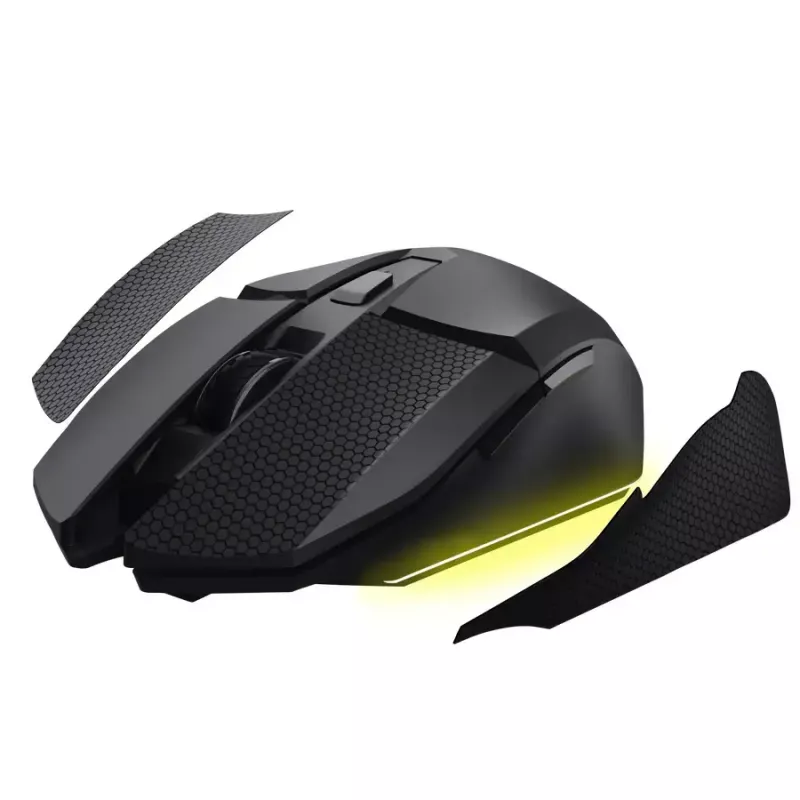 Pelihiiri TRUST GXT 122 Felox+ — oikeakätinen, optinen, RF Wireless + Bluetooth, 10000 DPI, 7 painiketta, Multi-LED, musta
