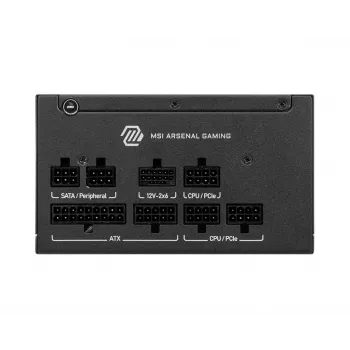 MSI MAG A650GLS PCIE5 -virtalähde 650 W 24-pin ATX ATX musta
