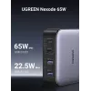 Ugreen Nexode 65 W pöytäpikalaturi, 2x USB-A + 2x USB-C (90747)