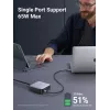 Ugreen Nexode 65 W pöytäpikalaturi, 2x USB-A + 2x USB-C (90747)